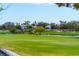 Scenic view of a lush golf course with a pond, offering a tranquil and picturesque setting at 7969 Bermuda Dunes Ave, Las Vegas, NV 89113