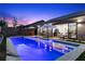 Inviting backyard pool and patio area, perfect for relaxation and entertaining at 940 Viscanio Pl, Las Vegas, NV 89138