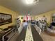 Spacious dining area with tile flooring that seamlessly connects to the living area, creating a welcoming atmosphere at , Las Vegas, NV 89121