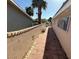 Brick-paved side yard at , Las Vegas, NV 89121