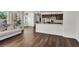 Open-concept living space featuring a seamless transition into a modern kitchen at , Las Vegas, NV 89135