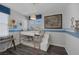 Charming bedroom featuring a bunk bed, playful decor, and a view of the outside at 12311 Middle Creek St, Las Vegas, NV 89138