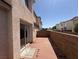 Private outdoor brick patio for entertaining and relaxation at 2105 William Holden Ct, Las Vegas, NV 89142