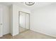 Bedroom with a mirrored sliding closet and ample natural light at 3132 Centavo Dr, Las Vegas, NV 89117