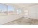 Covered patio with multiple windows and a door, creating a bright and airy outdoor space at 3132 Centavo Dr, Las Vegas, NV 89117