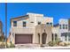 Charming two-story home with desert landscaping, modern architecture, and a two-car garage at 3216 Monte Luna Ave, Henderson, NV 89044