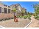 Community fitness area with exercise equipment and manicured landscaping at 3216 Monte Luna Ave, Henderson, NV 89044