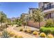 Outdoor fitness area with walking path and modern exercise equipment at 3216 Monte Luna Ave, Henderson, NV 89044