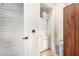 A convenient laundry closet with stacked washer and dryer, with modern, compact design at 353 E Bonneville Ave # 632, Las Vegas, NV 89101