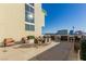 Spacious rooftop patio with city views, providing an ideal space for outdoor entertaining and relaxation at 353 E Bonneville Ave # 632, Las Vegas, NV 89101
