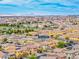 Overhead view of a neighborhood with the address visible on the highlighted home at 3696 Via Geneva, Henderson, NV 89052