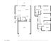 Floor plan of home showcasing the layout of the rooms and the location of the garage at 3696 Via Geneva, Henderson, NV 89052