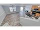 Open concept living area featuring lots of space and modern flooring at 3696 Via Geneva, Henderson, NV 89052