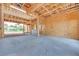 Interior of new home construction framing, revealing open-concept living and design possibilities at 54 Bellissima Lago Ct, Henderson, NV 89011