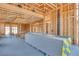 Open interior framing of home under construction, showing layout and plumbing, ready for finishing touches at 54 Bellissima Lago Ct, Henderson, NV 89011