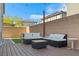 Inviting outdoor patio with comfortable seating and stylish furnishings, perfect for entertaining at 6848 Calvitero St, Las Vegas, NV 89149