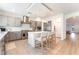 Well-equipped kitchen with stainless steel appliances and a center island at 7307 Grace Estate Ave, Las Vegas, NV 89113