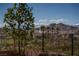 Backyard view with wrought iron fence and golf course views at 91 Alta Cascata Pl, Henderson, NV 89011