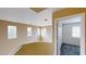Bright upstairs landing with a view into a bedroom and multiple windows at 10245 Missouri Meadows St, Las Vegas, NV 89183