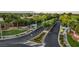 Community entrance showcasing the well-maintained landscaping at 10969 Tranquil Waters Ct, Las Vegas, NV 89135