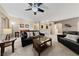 Open concept living area with neutral tones, stylish furnishings, and an inviting atmosphere at 2050 W Warm Springs Rd # 2822, Henderson, NV 89014