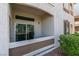 View of a private balcony with sliding glass door at 2305 W Horizon Ridge Pkwy # 3713, Henderson, NV 89052