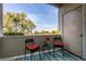 Outdoor patio with seating at 2305 W Horizon Ridge Pkwy # 3713, Henderson, NV 89052