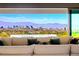 Breathtaking panoramic city view from a large picture window at 26 Olympia Outlook Dr, Las Vegas, NV 89141