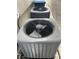 Exterior view of home's air conditioning units with metal vents and protective covers at 2857 Queens Courtyard Dr, Las Vegas, NV 89109