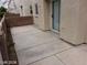 Private patio with concrete flooring, providing an ideal outdoor living space at 3123 Inlet Bay Ave, North Las Vegas, NV 89031