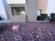 Backyard of home with rocks at 3151 Soaring Gulls Dr # 1092, Las Vegas, NV 89128