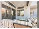 Comfortable back patio with cushioned seating, ideal for relaxing and entertaining at 3704 Blairmoor St, North Las Vegas, NV 89032