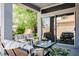 Inviting back patio with comfortable seating, perfect for outdoor relaxation and gatherings at 3704 Blairmoor St, North Las Vegas, NV 89032