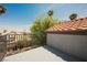 Well-maintained balcony with neighborhood views and clear sky at 3704 Blairmoor St, North Las Vegas, NV 89032