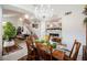 Beautiful dining room offering an open concept with access to the living room at 3704 Blairmoor St, North Las Vegas, NV 89032