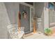 Charming front porch featuring decorative accents, stylish furniture, and a welcoming entrance at 3704 Blairmoor St, North Las Vegas, NV 89032