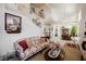 Open floor plan with staircase leading to the second floor, visible dining room at 3704 Blairmoor St, North Las Vegas, NV 89032