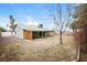 Spacious backyard featuring dirt, a patio, and a covered area for outdoor relaxation at 3751 Crellin Cir, Las Vegas, NV 89120