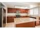 Well-equipped kitchen featuring granite countertops, stainless steel appliances, and ample cabinet space at 3751 Crellin Cir, Las Vegas, NV 89120