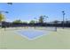 Image showing a clean and well-maintained pickleball court at 3904 Redbreast Ln, North Las Vegas, NV 89084