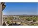 Community shot with a beautiful view of the city skyline from behind a picnic area at 460 Pear Lake St, Las Vegas, NV 89138