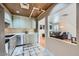 Efficient kitchen with stainless steel appliances and plenty of cabinet space at 590 Tam O Shanter, Las Vegas, NV 89109
