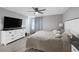 Cozy bedroom with a soft color palette and neutral decor at 6247 Milford Sound St, Las Vegas, NV 89148