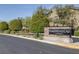 Stone sign for the Madrivistas community by Lennar at 6247 Milford Sound St, Las Vegas, NV 89148