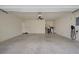Spacious garage with sealed concrete floor and electric car charger at 8125 Turbys Treehouse Pl, Las Vegas, NV 89131