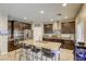 Spacious kitchen with stainless steel appliances and granite countertops at 8137 Crushed Velvet Pl, Las Vegas, NV 89166
