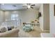 Inviting loft area with comfortable seating and plenty of storage space at 8137 Crushed Velvet Pl, Las Vegas, NV 89166