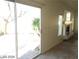 Easy access to the backyard and entertainment area through a wide, sliding glass door at 8829 Cornwall Glen Ave, Las Vegas, NV 89129