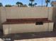 This backyard has a built in BBQ with a tiled counter, perfect for outdoor entertaining at 8829 Cornwall Glen Ave, Las Vegas, NV 89129