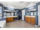 This primary bathroom offers dual sinks, stylish vanities, and tile flooring at 885 Violet Hill St, Las Vegas, NV 89110